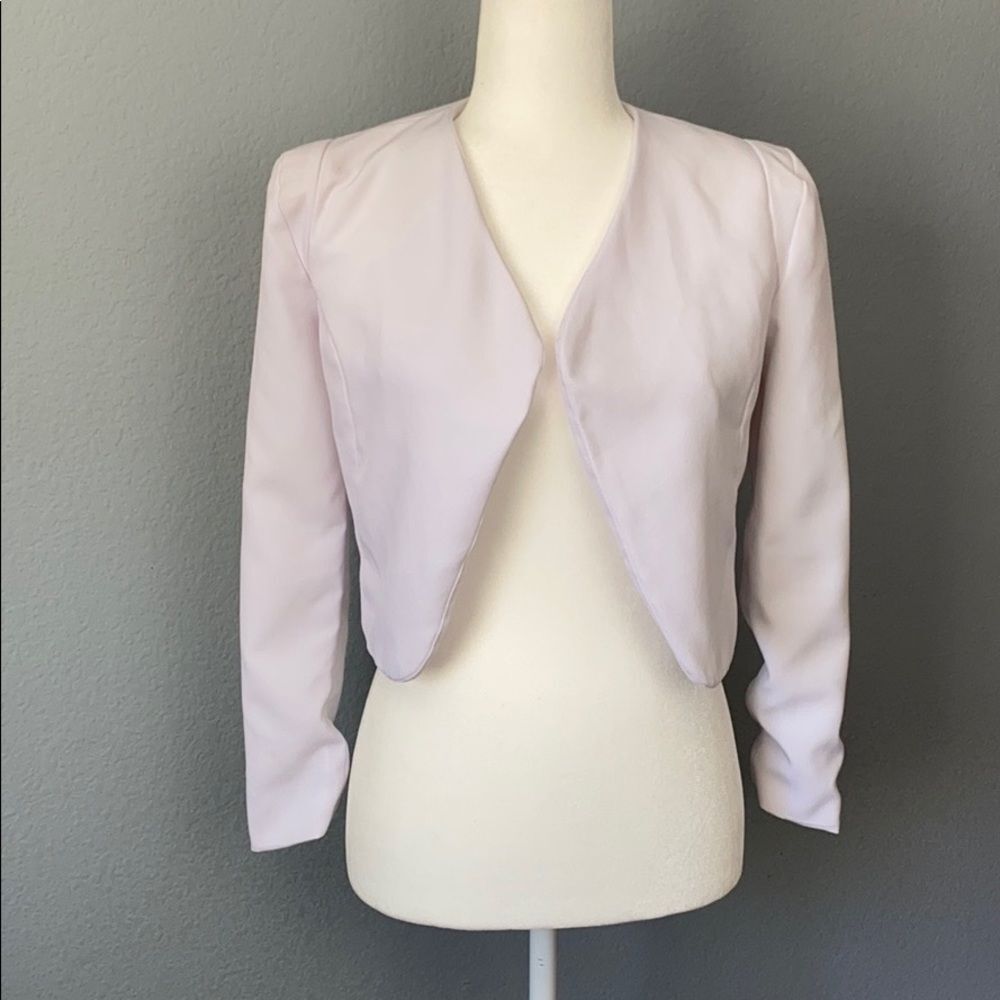 Piko1988 white cropped blazer